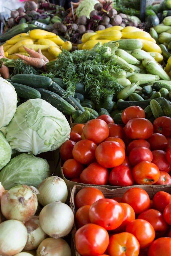 Fresh leafy greens